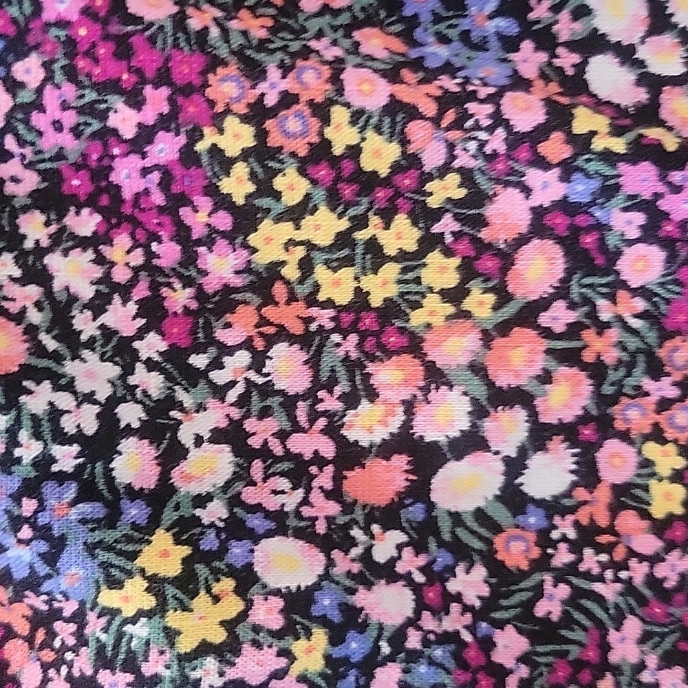 H&M Colorful Sleeveless Midi Length Floral Dress, Size Small - Picture 8 of 8